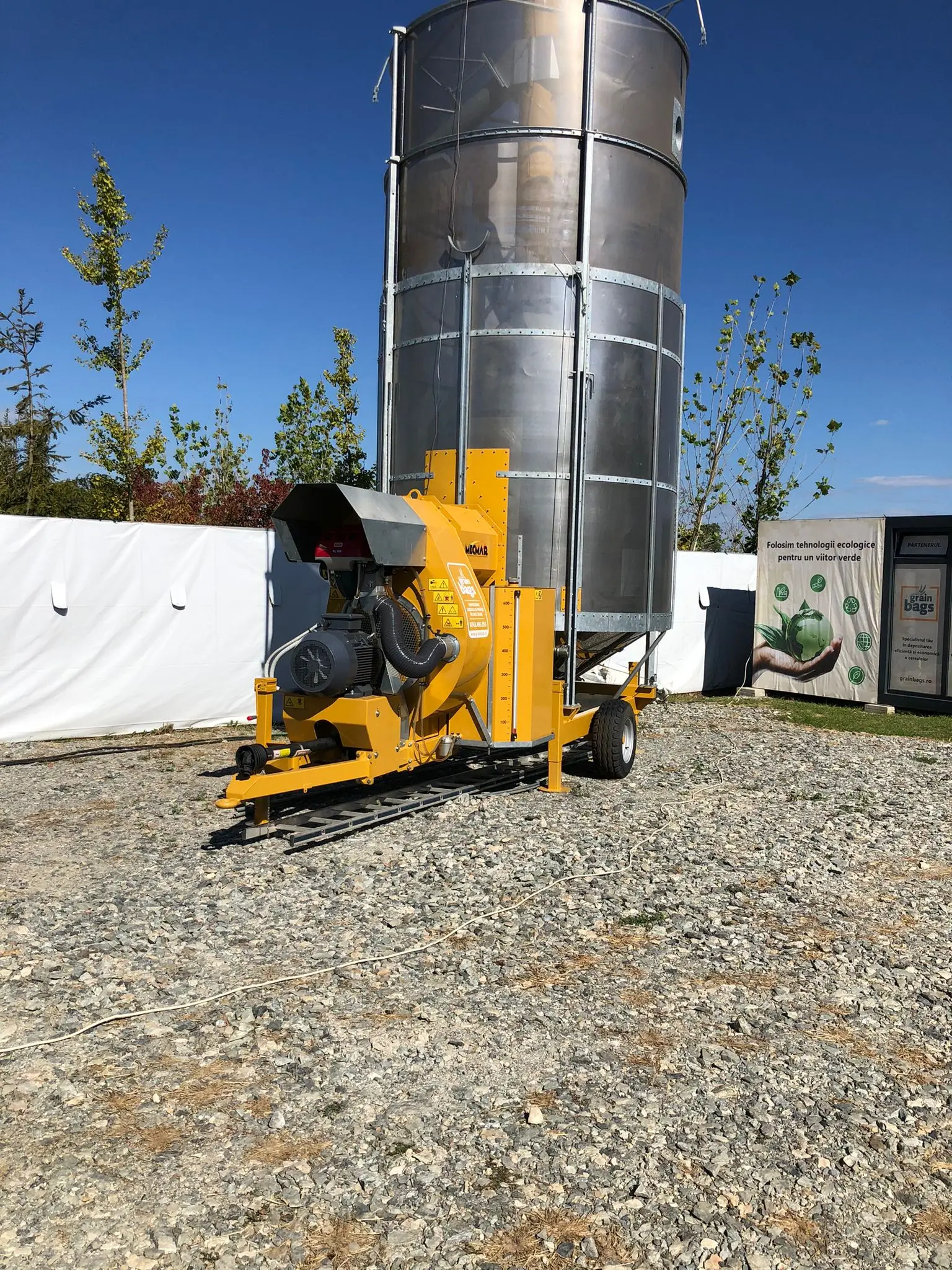 Mecmar – uscător mobil de cereale 24 tone