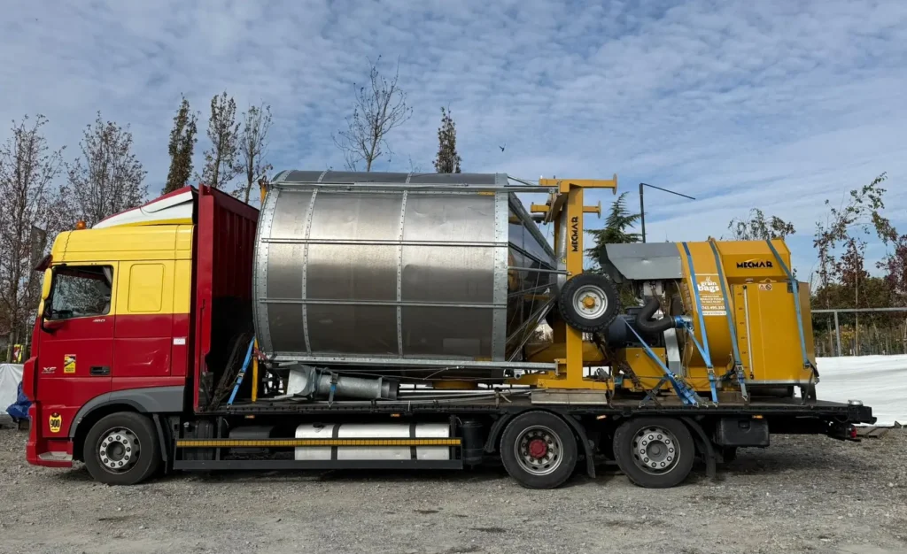 Mecmar – uscător mobil de cereale 24 tone